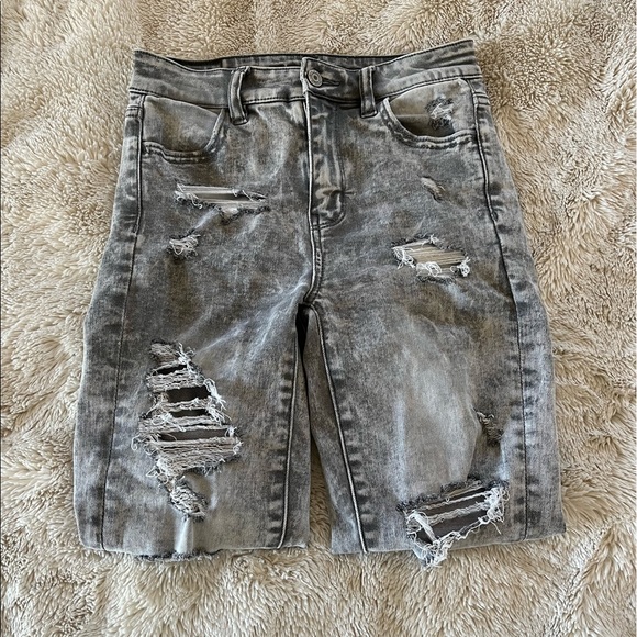 American Eagle Outfitters Denim - American Eagle Distressed Jeans 0 Short